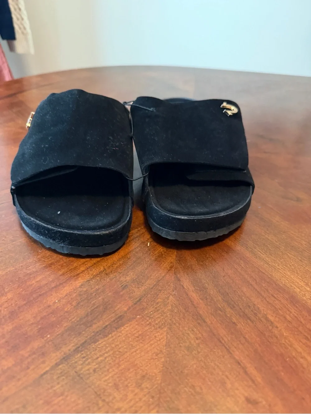 True Religion Billy Slides NEW Faux Suede Slip On Shoes Men’s Size 11 Sandals